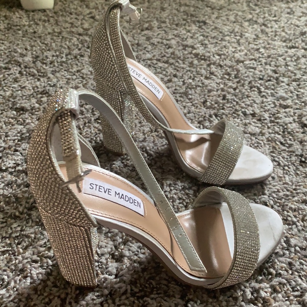 Steve Madden Carrson-R Crystal heels. Size 6.5M